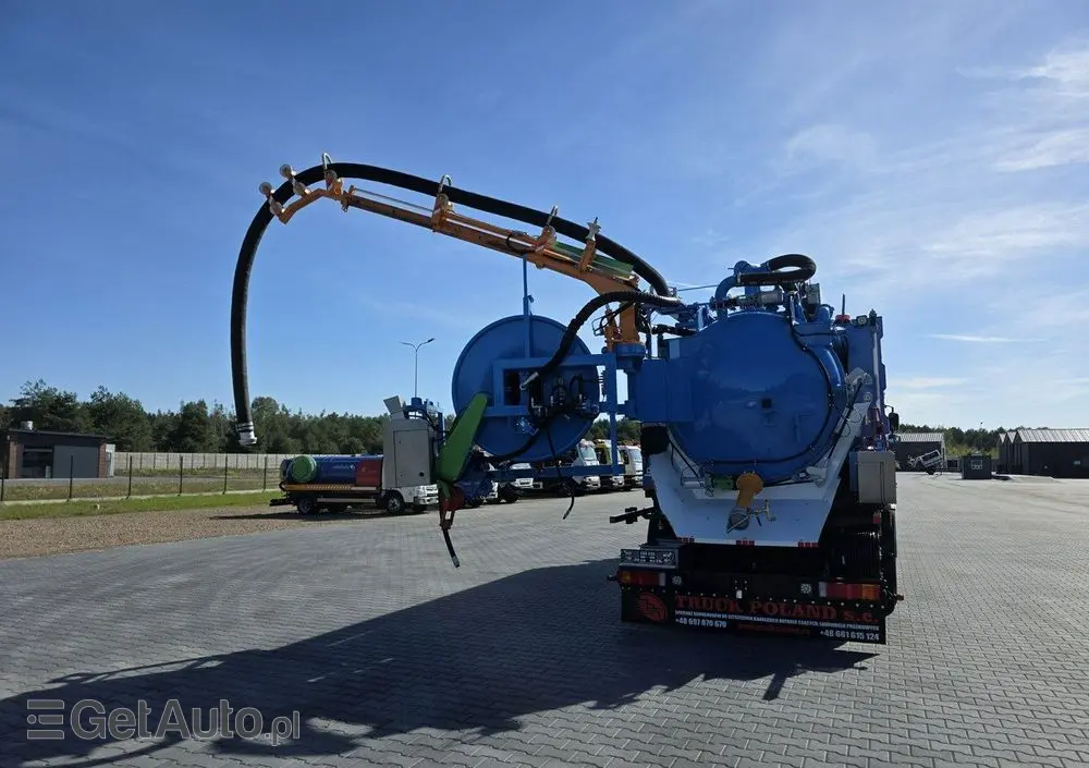 DAF WUKO KROLL 2 x URACA KOMBI DO CZYSZCZENIA KANAŁÓW 