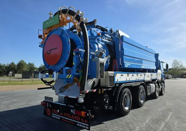 DAF WUKO KROLL 2 x URACA KOMBI DO CZYSZCZENIA KANAŁÓW 