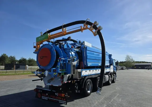 DAF WUKO KROLL 2 x URACA KOMBI DO CZYSZCZENIA KANAŁÓW 