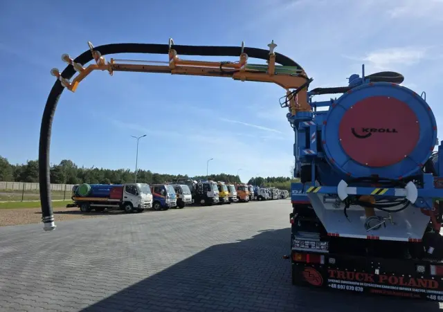 DAF WUKO KROLL 2 x URACA KOMBI DO CZYSZCZENIA KANAŁÓW 