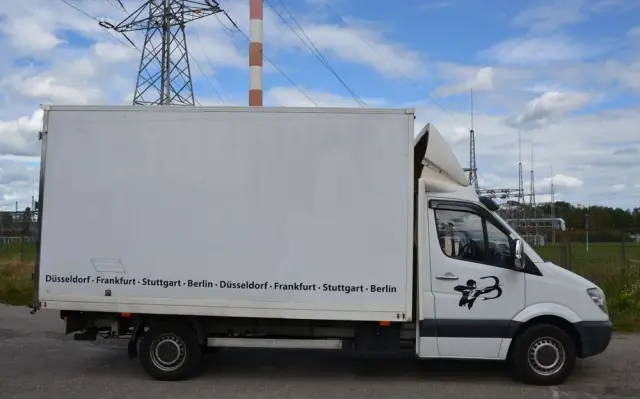MERCEDES-BENZ SPRINTER KONTENER 8 EP 