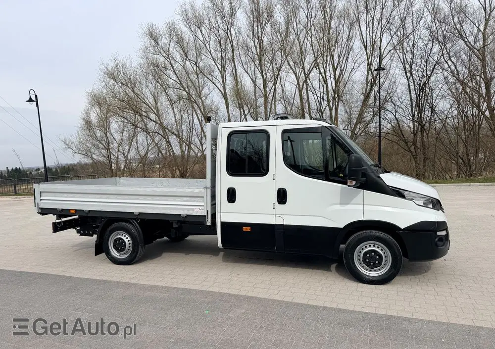 IVECO DAILY 35C14 WYWROTKA TROJSTRONNA PODWÓJNA KABINA DOKA 7 MIEJSC TEMPOMAT  KLIMATYZACJA 140KM Doka Euro 6 