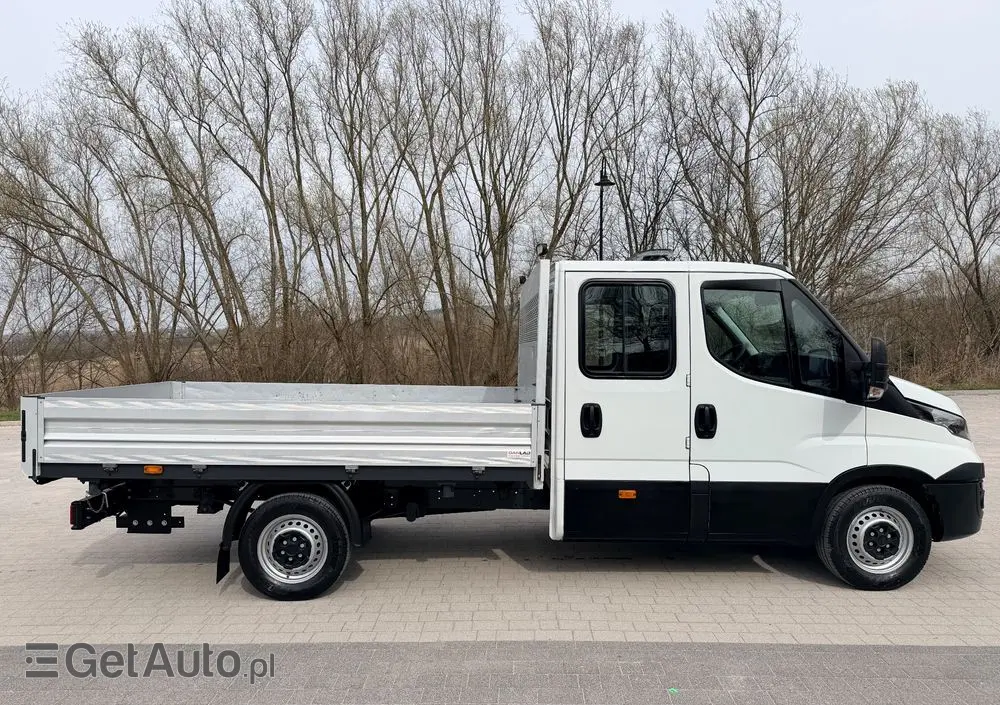 IVECO DAILY 35C14 WYWROTKA TROJSTRONNA PODWÓJNA KABINA DOKA 7 MIEJSC TEMPOMAT  KLIMATYZACJA 140KM Doka Euro 6 