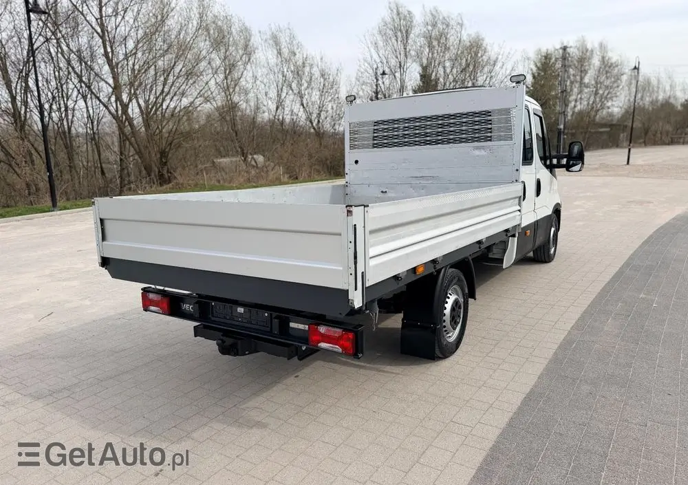 IVECO DAILY 35C14 WYWROTKA TROJSTRONNA PODWÓJNA KABINA DOKA 7 MIEJSC TEMPOMAT  KLIMATYZACJA 140KM Doka Euro 6 