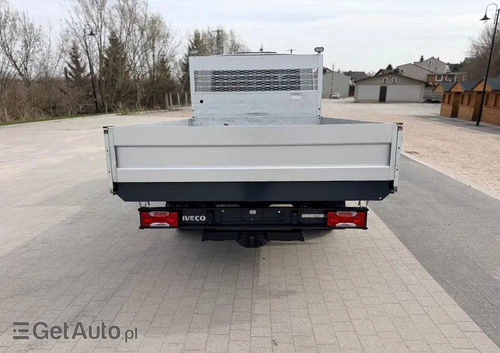 IVECO DAILY 35C14 WYWROTKA TROJSTRONNA PODWÓJNA KABINA DOKA 7 MIEJSC TEMPOMAT  KLIMATYZACJA 140KM Doka Euro 6 