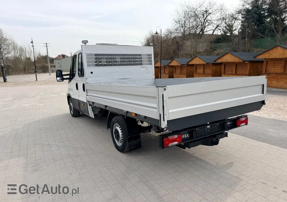 IVECO DAILY 35C14 WYWROTKA TROJSTRONNA PODWÓJNA KABINA DOKA 7 MIEJSC TEMPOMAT  KLIMATYZACJA 140KM Doka Euro 6 