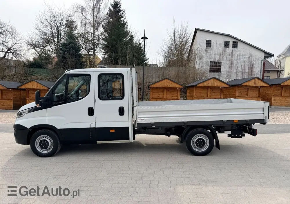 IVECO DAILY 35C14 WYWROTKA TROJSTRONNA PODWÓJNA KABINA DOKA 7 MIEJSC TEMPOMAT  KLIMATYZACJA 140KM Doka Euro 6 