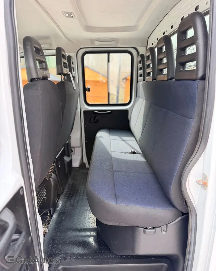 IVECO DAILY 35C14 WYWROTKA TROJSTRONNA PODWÓJNA KABINA DOKA 7 MIEJSC TEMPOMAT  KLIMATYZACJA 140KM Doka Euro 6 