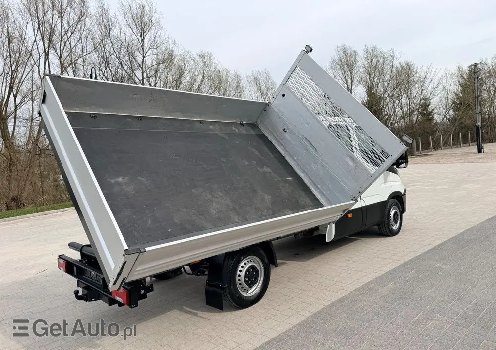 IVECO DAILY 35C14 WYWROTKA TROJSTRONNA PODWÓJNA KABINA DOKA 7 MIEJSC TEMPOMAT  KLIMATYZACJA 140KM Doka Euro 6 