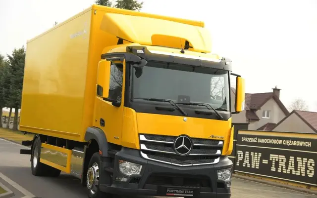 MERCEDES-BENZ ANTOS 1830///* 2018///* PRZEB JEDYNE 39 TYŚ///* KONTENER///* 18000KG///* ALUFELGI///* STAN JAK NOWY 