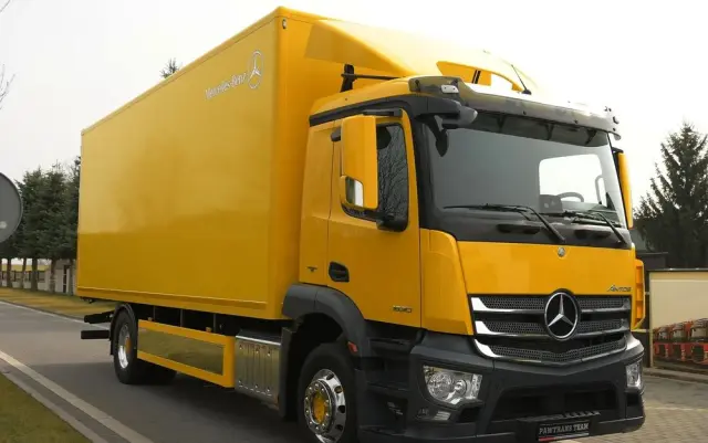 MERCEDES-BENZ ANTOS 1830///* 2018///* PRZEB JEDYNE 39 TYŚ///* KONTENER///* 18000KG///* ALUFELGI///* STAN JAK NOWY 