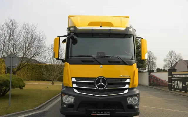 MERCEDES-BENZ ANTOS 1830///* 2018///* PRZEB JEDYNE 39 TYŚ///* KONTENER///* 18000KG///* ALUFELGI///* STAN JAK NOWY 