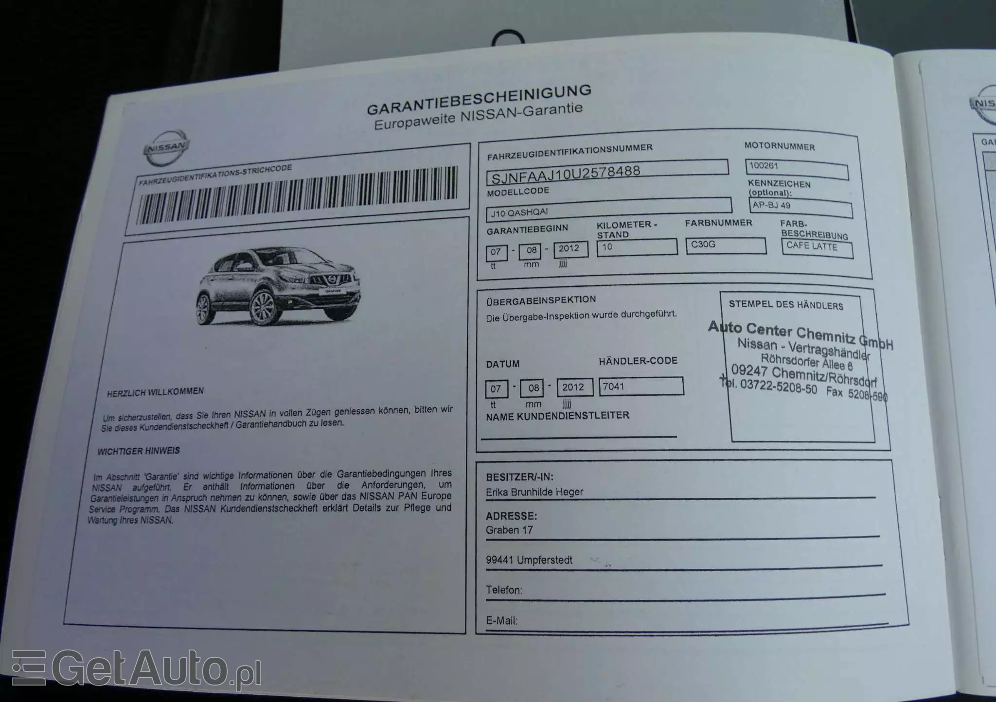 NISSAN Qashqai 1.6 acenta