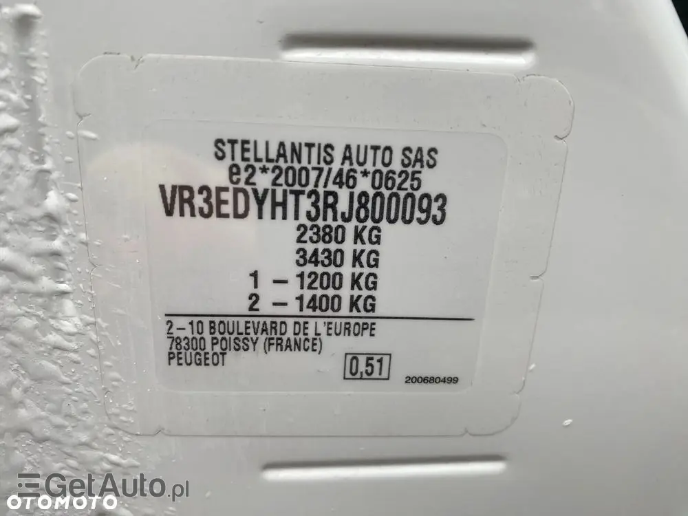 PEUGEOT PARTNER Van Long L2H1 1.5 100KM 