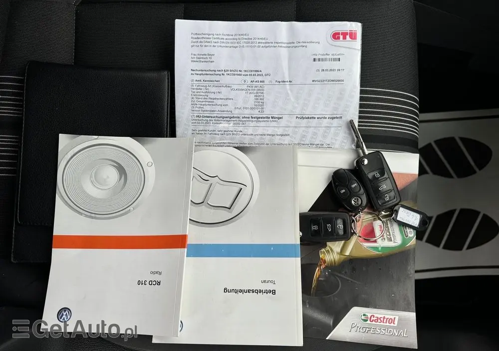 VOLKSWAGEN Touran 1.4 TSI DSG MATCH