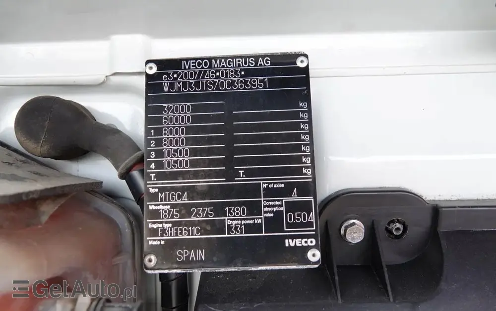 IVECO TRAKKER / 8x4 / WYWROTKA / HYDROBURTA / BORDMATIC / EURO 6 / MEILLER KIPPER 