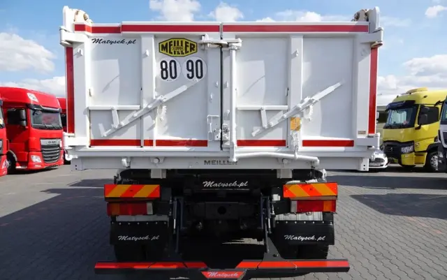 IVECO TRAKKER / 8x4 / WYWROTKA / HYDROBURTA / BORDMATIC / EURO 6 / MEILLER KIPPER 