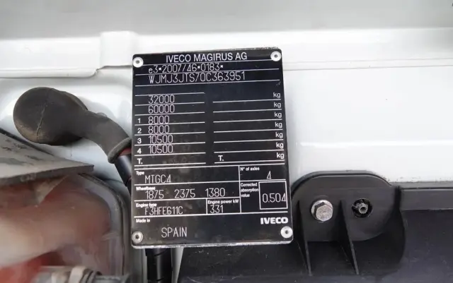 IVECO TRAKKER / 8x4 / WYWROTKA / HYDROBURTA / BORDMATIC / EURO 6 / MEILLER KIPPER 