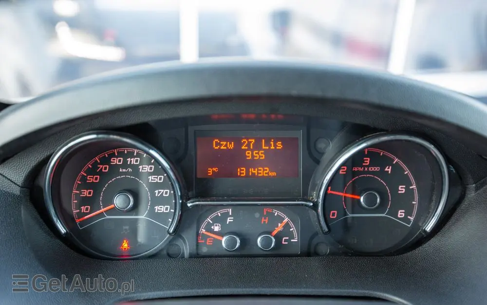 FIAT Ducato 2.3 KONTENER + WINDA dHollandia 750kg 