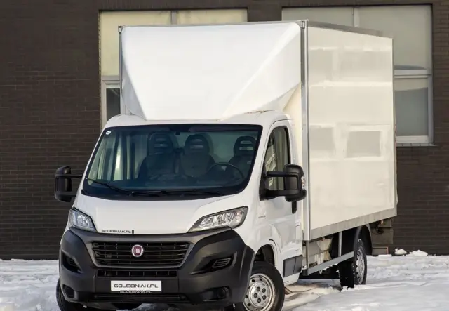 FIAT Ducato 2.3 KONTENER + WINDA dHollandia 750kg 