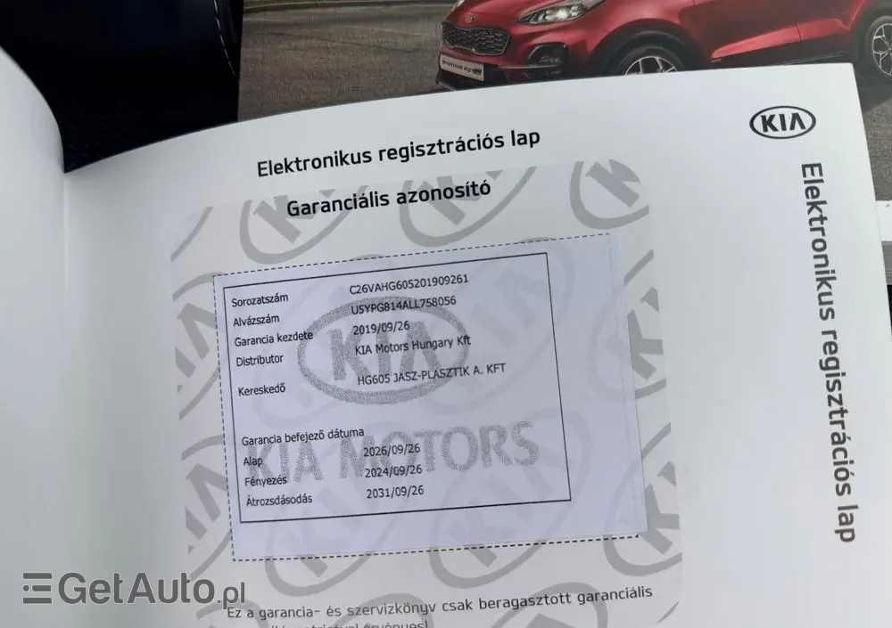 KIA Sportage 1.6 GDI L 2WD