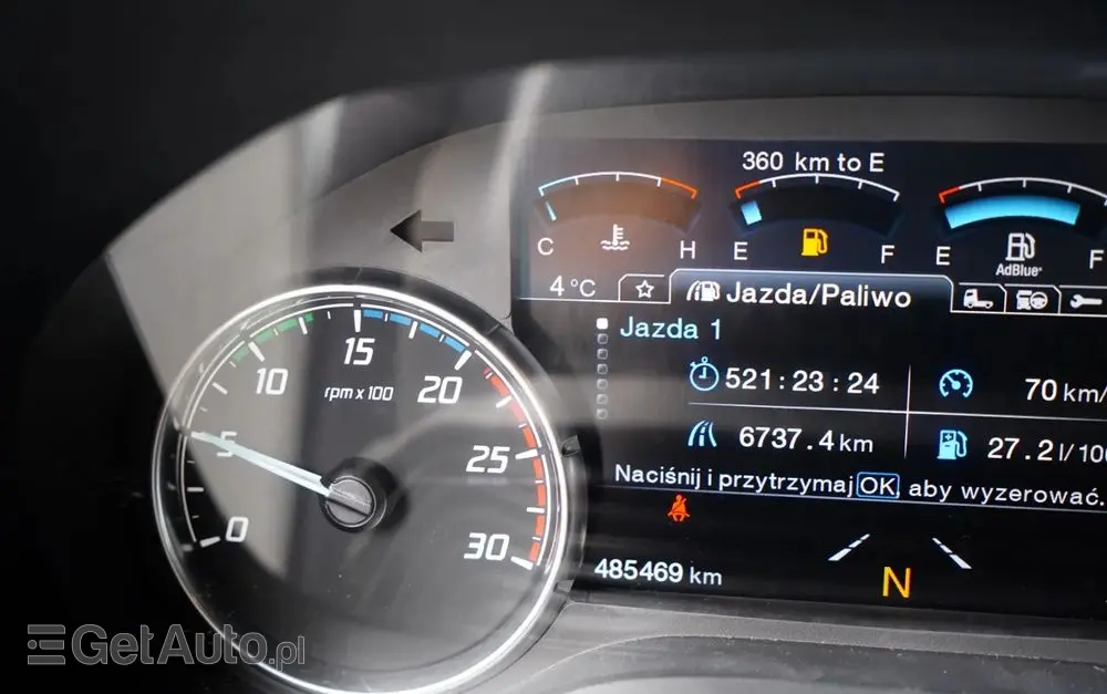 FORD F-MAX 500 / KLIMATYZACJA  POSTOJOWA  / 