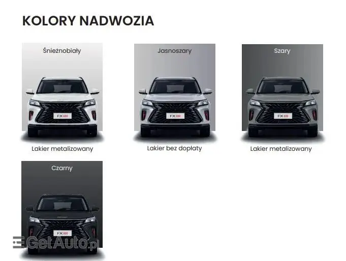 DFSK FX600 1.5 T-GDI Prestige