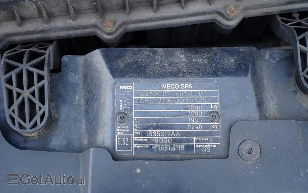 IVECO DAILY 35-130 / CHŁODNIA / AGREGAT CARRIER   XARIOS 200  / SPROWADZONY 