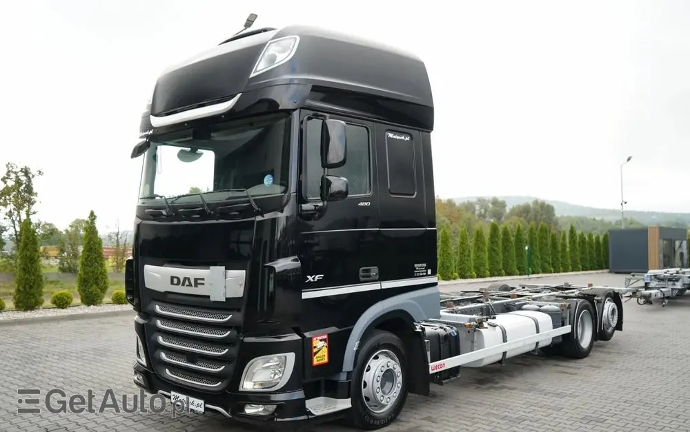 DAF XF 480 / BDF / 6X2 / SSC / KLIMATYZACJA POSTOJOWA / OŚ PODNOSZONA / PO KONTRAKCIE SERWISOWYM 