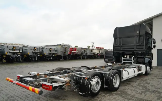 DAF XF 480 / BDF / 6X2 / SSC / KLIMATYZACJA POSTOJOWA / OŚ PODNOSZONA / PO KONTRAKCIE SERWISOWYM 