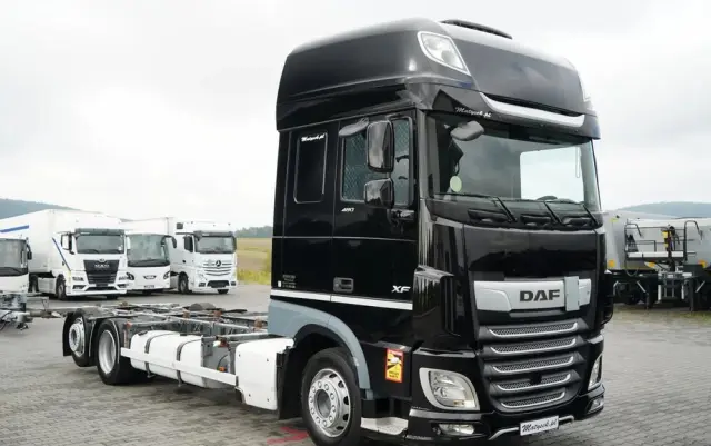 DAF XF 480 / BDF / 6X2 / SSC / KLIMATYZACJA POSTOJOWA / OŚ PODNOSZONA / PO KONTRAKCIE SERWISOWYM 