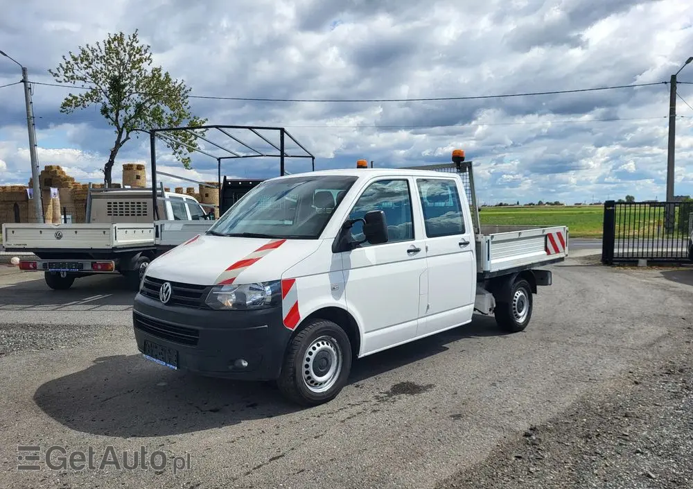 VOLKSWAGEN Transporter t5 lift doka super stan klima serwisowany 