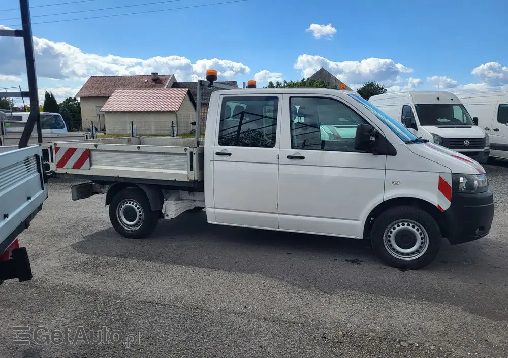 VOLKSWAGEN Transporter t5 lift doka super stan klima serwisowany 