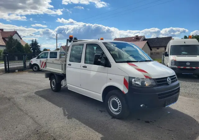 VOLKSWAGEN Transporter t5 lift doka super stan klima serwisowany 