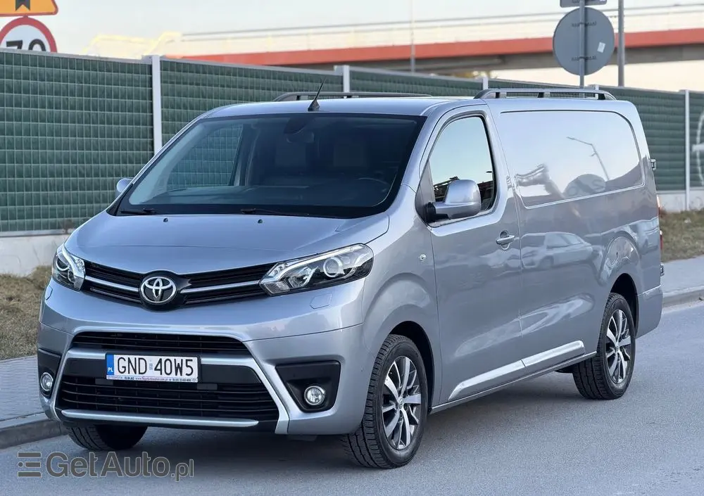 TOYOTA PROACE  L2H1 2.0 177 KM  // SALON PL // 1 WŁ // BEZWYPADKOWY // FV 23% // SERWIS ASO // Mocno Doposażony // 