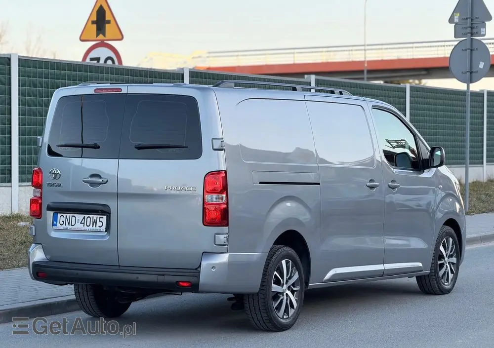 TOYOTA PROACE  L2H1 2.0 177 KM  // SALON PL // 1 WŁ // BEZWYPADKOWY // FV 23% // SERWIS ASO // Mocno Doposażony // 