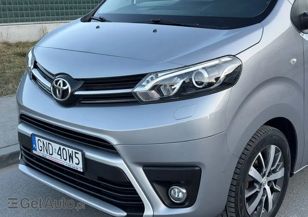 TOYOTA PROACE  L2H1 2.0 177 KM  // SALON PL // 1 WŁ // BEZWYPADKOWY // FV 23% // SERWIS ASO // Mocno Doposażony // 