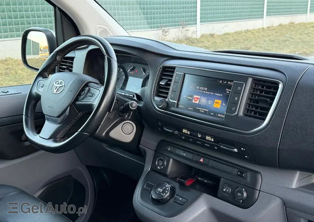 TOYOTA PROACE  L2H1 2.0 177 KM  // SALON PL // 1 WŁ // BEZWYPADKOWY // FV 23% // SERWIS ASO // Mocno Doposażony // 