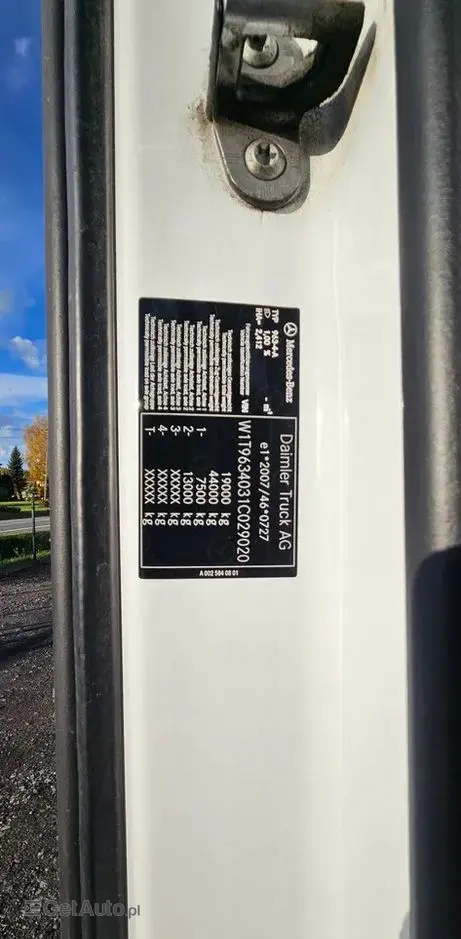 MERCEDES-BENZ ACTROS MP5 1845 / GIGA SPACE / STANDARD / DUŻE BAKI 