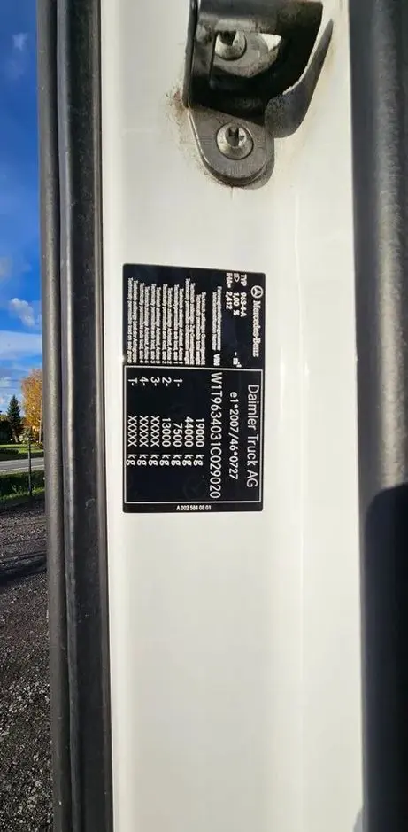 MERCEDES-BENZ ACTROS MP5 1845 / GIGA SPACE / STANDARD / DUŻE BAKI 