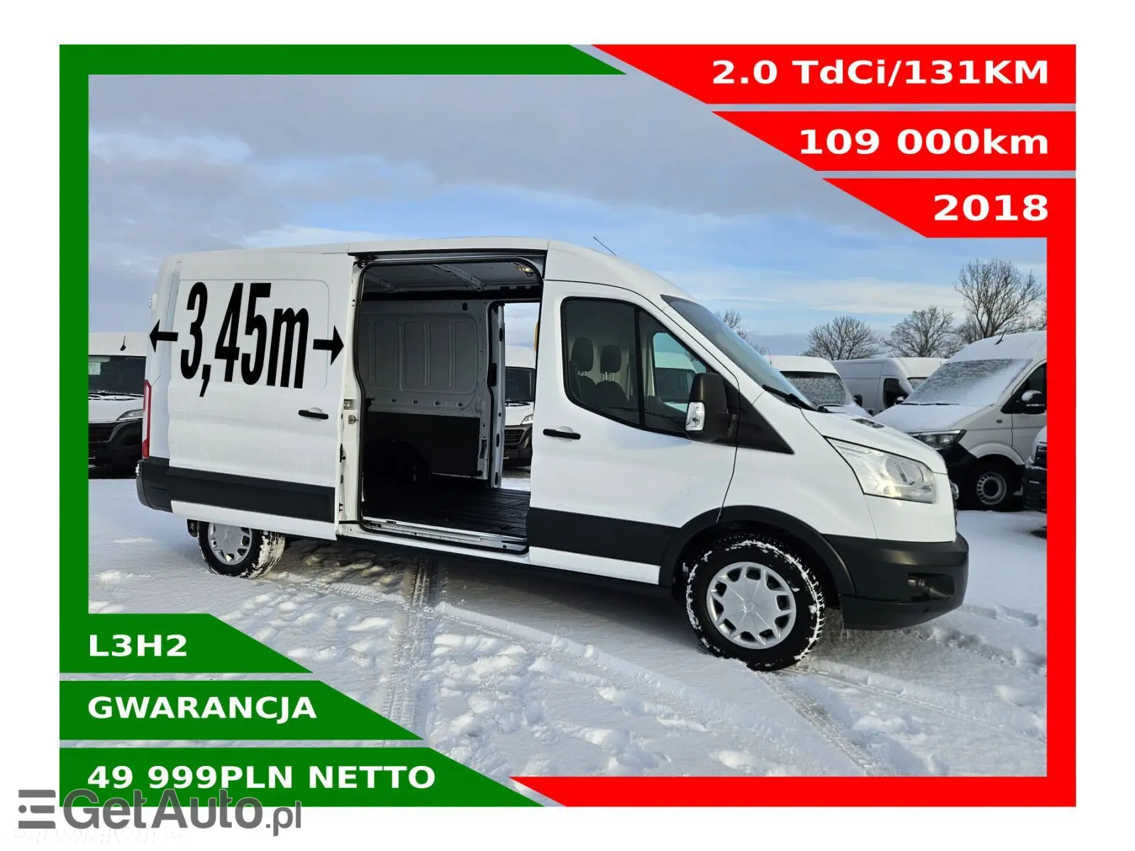 FORD Transit L3 Ambiente