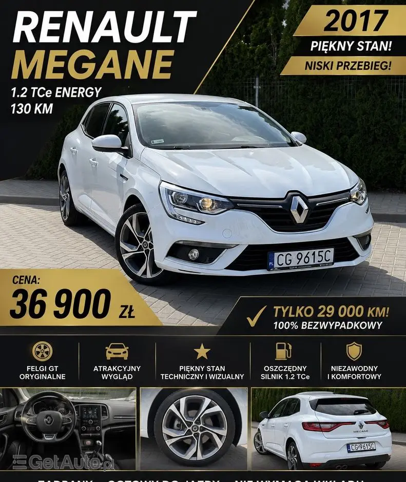 RENAULT Megane ENERGY TCe 100 LIFE