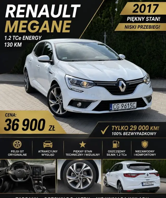 RENAULT Megane ENERGY TCe 100 LIFE