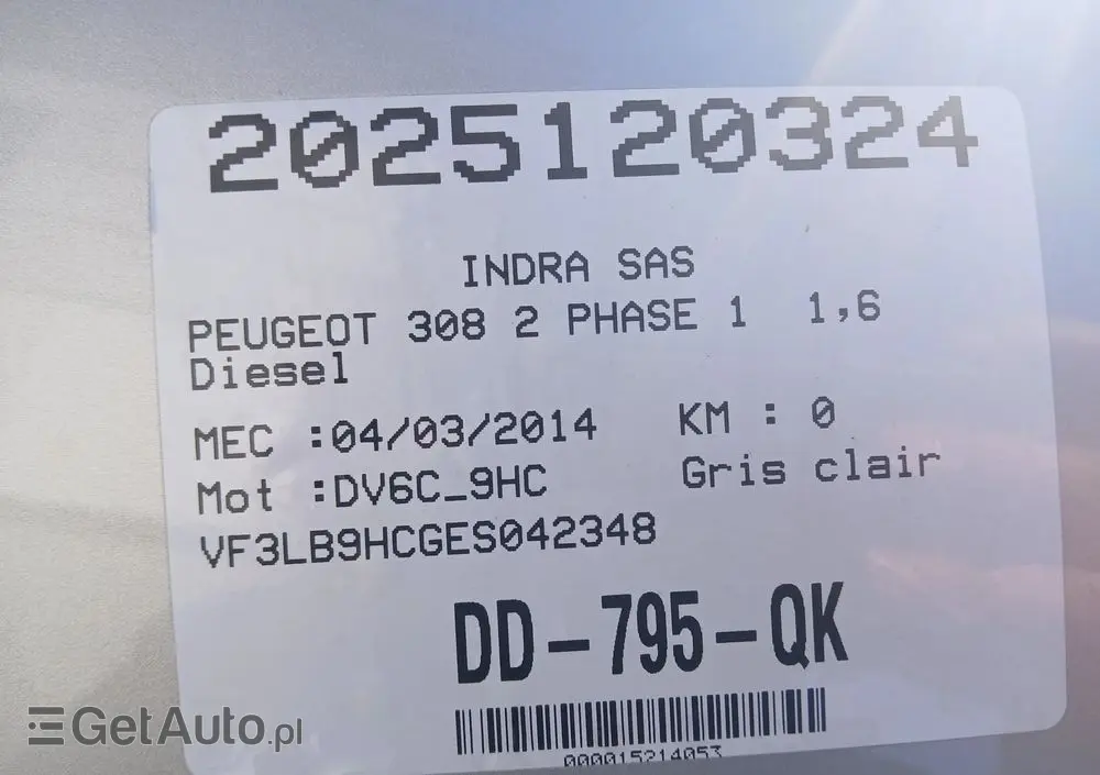 PEUGEOT 308 E-HDi 115 Stop & Start Access