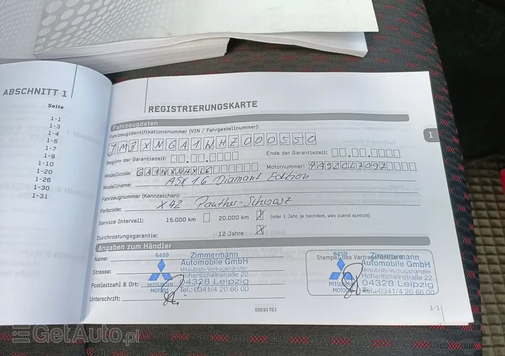 MITSUBISHI ASX 1.6 2WD Diamant Edition+