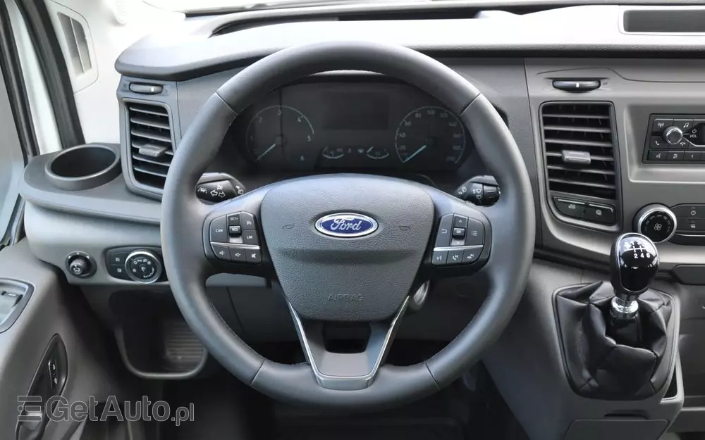FORD TRANSIT L3 7 OSOBOWY FABRYCZNIE NOWY !!! DOSTĘPNY OD RĘKI !!! DOKA DUBEL KABINA PODWÓJNA KABINA + SKRZYNIA HAK 