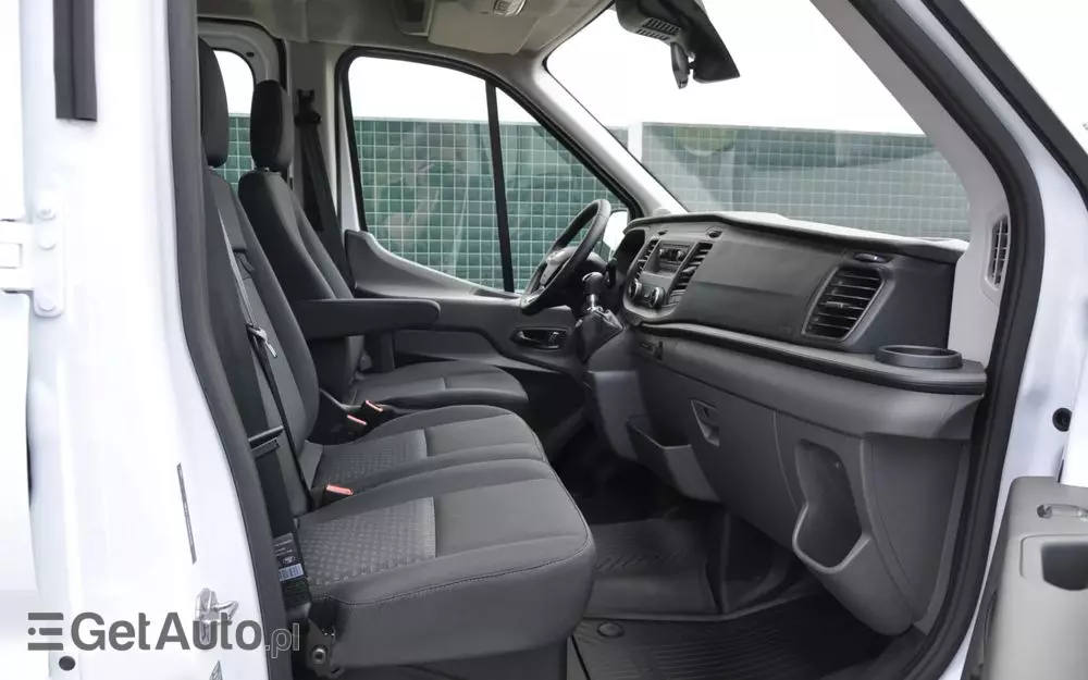 FORD TRANSIT L3 7 OSOBOWY FABRYCZNIE NOWY !!! DOSTĘPNY OD RĘKI !!! DOKA DUBEL KABINA PODWÓJNA KABINA + SKRZYNIA HAK 