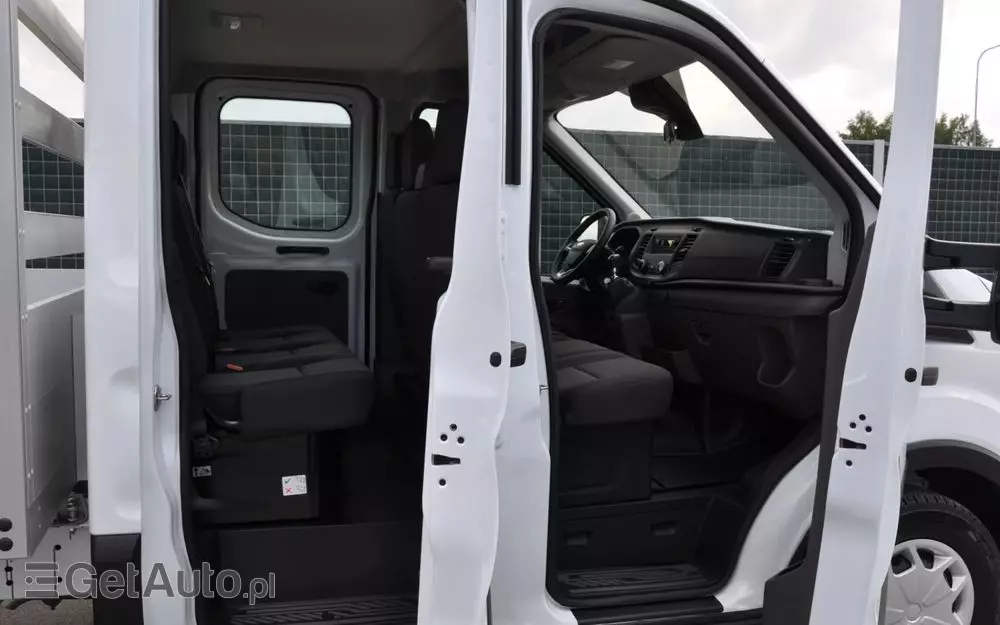FORD TRANSIT L3 7 OSOBOWY FABRYCZNIE NOWY !!! DOSTĘPNY OD RĘKI !!! DOKA DUBEL KABINA PODWÓJNA KABINA + SKRZYNIA HAK 