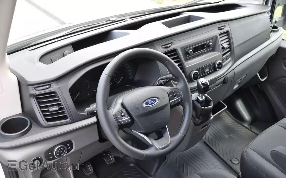 FORD TRANSIT L3 7 OSOBOWY FABRYCZNIE NOWY !!! DOSTĘPNY OD RĘKI !!! DOKA DUBEL KABINA PODWÓJNA KABINA + SKRZYNIA HAK 