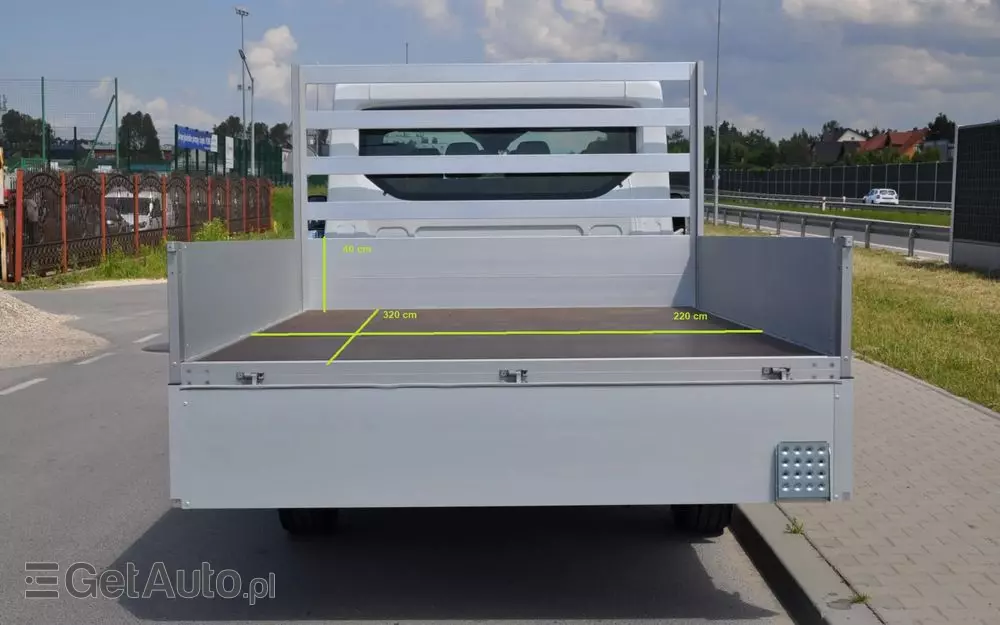 FORD TRANSIT L3 7 OSOBOWY FABRYCZNIE NOWY !!! DOSTĘPNY OD RĘKI !!! DOKA DUBEL KABINA PODWÓJNA KABINA + SKRZYNIA HAK 